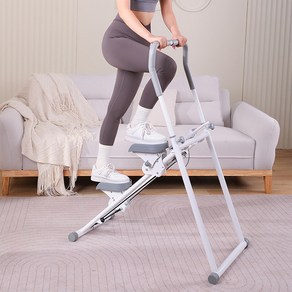 Activa 가정용 천국의계단 운동기구 스텝퍼 스텝밀 계단오르기, 흰색