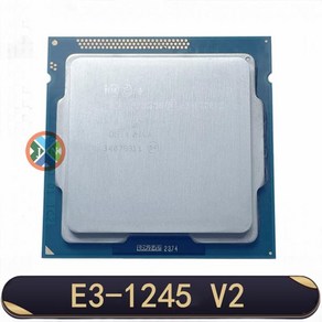 쿼드 코어 8 스레드 CPU 프로세서 Xeon E3-1275 V2 E3 1275 V2 3.4 GHz 8M 77W LGA 1155, 한개옵션1