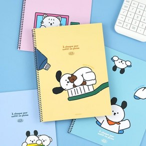 핑크풋 1500꼬망데이즈원링노트(랜덤발송)