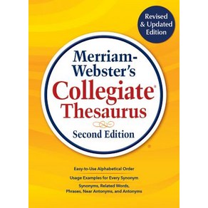 (영문도서) Merriam-Webster's Collegiate Thesaurus: Second Edition Hardcover