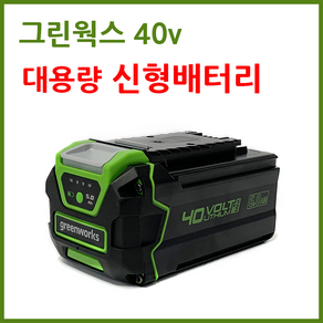 그린웍스 40v 5ah 신형 배터리