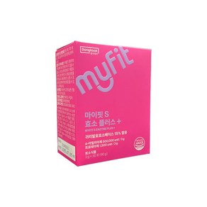 동국제약 마이핏S 효소 플러스 30포 1개월 1상자, 90g, 1개