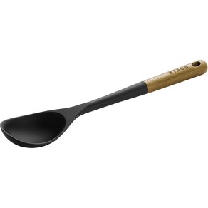 staub 스토브 [실리콘 서빙 스푼] 주걱 오타마 [일본 정규 판매품] Ustensiles Seving spoon 40503-107, 1개, 상세페이지 참조