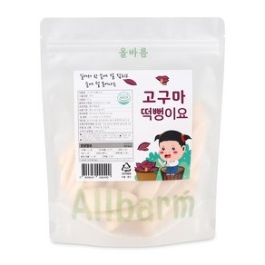 올바름 독도 쌀과자 종합상품, 1개, 고구마 떡뻥, 30g