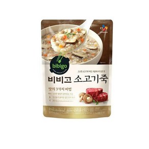 비비고 소고기죽, 420g, 7개