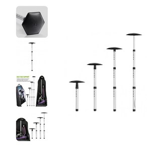 남동부 골프용 휴대용 골프 가방 클럽 보호대 지지대 조절 가능 4섹션