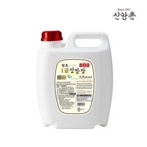 [신앙촌] 양조 1급 진간장 4.2L, 1개, 4.5L