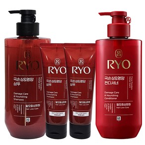 려 함빛 극손상앤영양 샴푸480ml+112ml+112ml+컨디셔너480ml, 1개