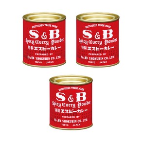 S&B 매운 카레 가루 84g / 스파이시 카레 파우더 X 3개