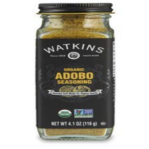 Watkins Oganic Adobo Seasoning 4.1 oz Watkins 유기농 아도보 시즈닝 4.1온스, 1개, 116g