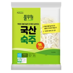 풀무원 식자재 밥반찬 나물 볶음 국산숙주 260g, 1개