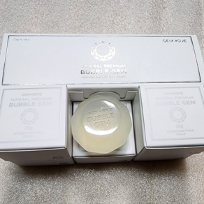 젬무브 미네랄 프리미엄 버블젬 미용비누 삼푸바 휴대 여행 수제비누 25g 5개입, 5개