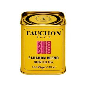 FAUCHON 포숑 홍차 포숑블렌드 캔 125g 일본직구, 1개