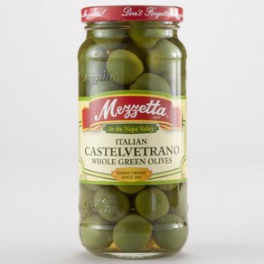 Mezzetta Olive Gn Whl Cstlvtno2 메제타 올리브 Gn Whl Cstlvtno2, 340.19g, 1개