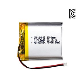 [리튬폴리머] DTP 104045 3.7V 2100mAh