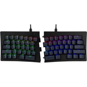 미스텔 Mistel MD600 인체공학 키보드 게이트론 갈축 체리 저소음적축 RGB TKL PBT 이중 샷 키캡 유무선, Gateon G Po Bown