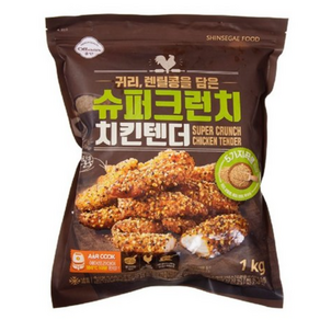 [신세계푸드] 올반 슈퍼크런치 치킨텐더, 1kg, 1개