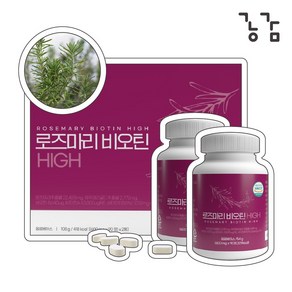 로즈마리추출물 로즈마리 비오틴 등복합물 3개월분, 90g, 2개