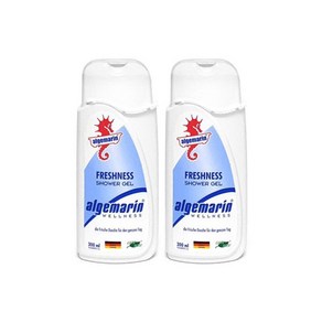 300ml 한통사면 300ml 한통 더 (후레쉬+후레쉬) algemain 알게마린 샤워젤 고보습 독일 국민 바디워시 - 300ml 한통사면 300ml 한통 더 (후레쉬+후레쉬, 1개