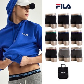 FILA 리얼블랙에디션 드로즈 9종 남성