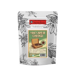 바리스타퀸 1987 레트로 다방커피 파우더, 1kg, 1개입, 6개