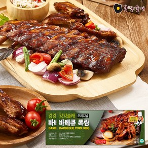 강강술래 오리지널 바베큐폭립 450g x 2팩, 2개