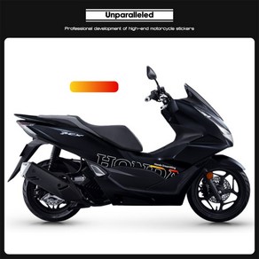 혼다 Honda PCX 125 160 풀 데칼 라인 스티커 카울장식, B, 1개