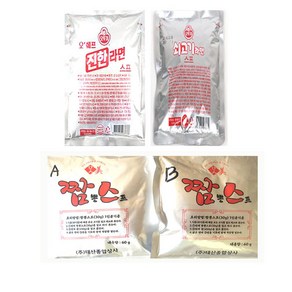 짬뽕스프 60G 불맛/오뚜기 진한라면스프 285g/쇠고기라면스프 285g, 285g, 1개