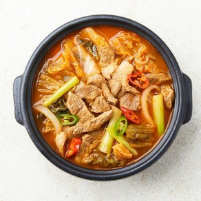 [그리팅] 동물복지 돼지고기 듬뿍 김치찌개 (2인분)