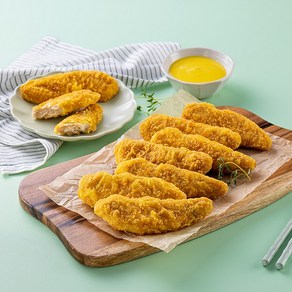 푸킹 크런치 치킨스트립 2kg 국내산 닭가슴살로 만든 바삭하고 담백한 순살치킨, 1개