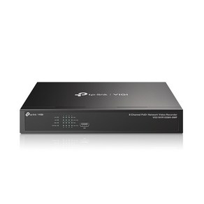 [TP-LINK] 티피링크 VIGI NVR1008H-8MP [8채널/PoE+/녹화기] [하드미포함], 1개