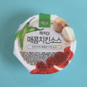 상경식품 디핑소스 일회용 콕찍어 매콤치킨소스 100개, 매콤치킨소스 35g, 35g