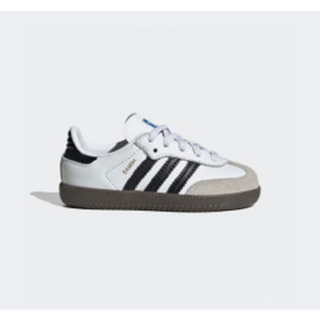 ABC마트 키즈 [ADIDAS] 아디다스 삼바 오리지날 EL 인펀트 SAMBA OG EL / IE3679 / FTWR WHITE/CORE BLACK/GUM5 (120~160)