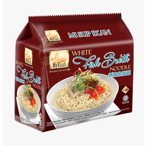 페낭 화이트 피쉬 라면 My Kuali Penang White FISH Noodle 4봉 x 2개, 1개