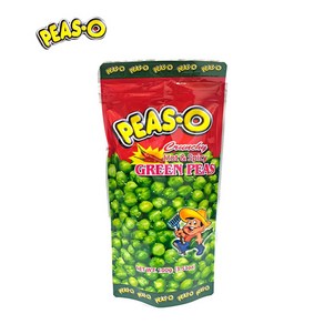 PEAS O Cunchy Hot&Spicy Geen Peas 피스 오 그린피스 핫앤스파이스 필리핀 완두콩 스낵, 100g, 1개