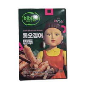 CJ 비비고 통오징어 만두, 1개, 600g