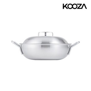 KOOZA 316 커퍼코어 통5중 2.7T 스테인레스 인덕션 중식웍 궁중팬 낮은 양수 웍, 1개, 28cm