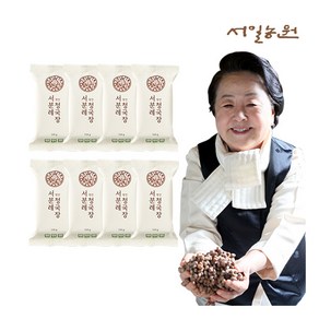 [서일농원] [8팩]서분례 명인 청국장 총 8팩(기본청국장 110g*8팩)