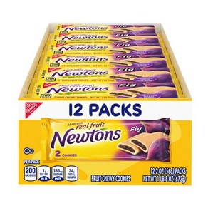 Newtons Soft Fuit Chewy Cookies (2 Cookies Pe Pack) Fig 24 Oz (Pack of 12), 1개, 680g