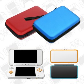 닌텐도 new 2DS XL 전용 파우치, 블랙 (120-3001), 1개