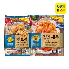 오즈키친 멘보샤 405g + 칠리새우 300g, 1세트, 705g