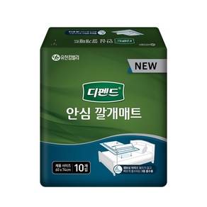 디펜드 안심 깔개매트 10매 x 4팩 40매 디펜드 안심 깔개매트 10매 x 4팩 3중 흡수층 안전 방수막 쾨속 흡수 커버 성인용 성인 환자 노인 기저귀 요 침대 깔개 매트