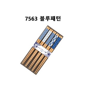 천연대나무젓가락 일식집 썬라이프 이로도리 전통문양 5인1세트 일본산