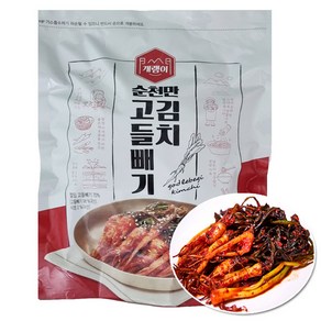 순천 개랭이 고들빼기 김치 1kg