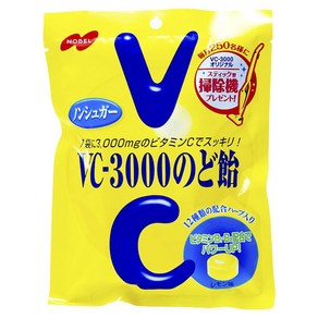 노벨 VC-3000 레몬맛 목캔디 90g, 1개