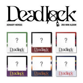 엑스디너리 히어로즈 (Xdinay Heoes) / Deadlock 미니3집 COMPACT ve (1종랜덤버전/JYPK1681)