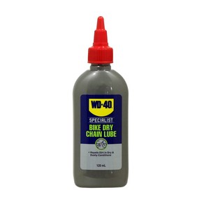 WD-40 바이크 건식 체인윤활유 120ml 바이크 드라이 체인루브 자전거오일