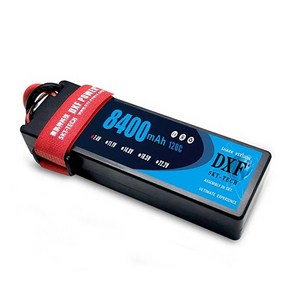 DXF 7.4V 8400mAh 120C 리튬폴리머 드론 배터리, XT90, 1개