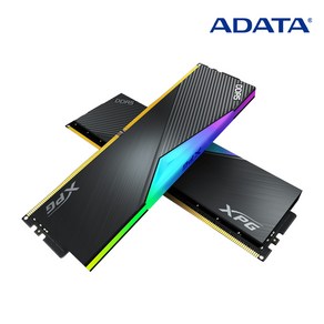 ADATA XPG DDR5-7200 CL34 LANCER RGB 블랙 패키지 (32GB(16Gx2)) RAM 데스트탑용 메모리, 2개