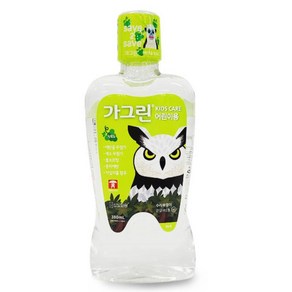 어린이 구취제거 맛있는 캐릭터 가그린 가글액, 어린이용380ml 청포도